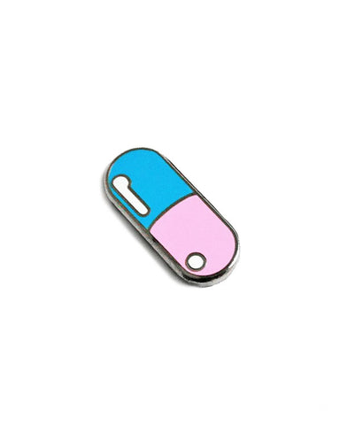 Capsule Pill Pin - Anime