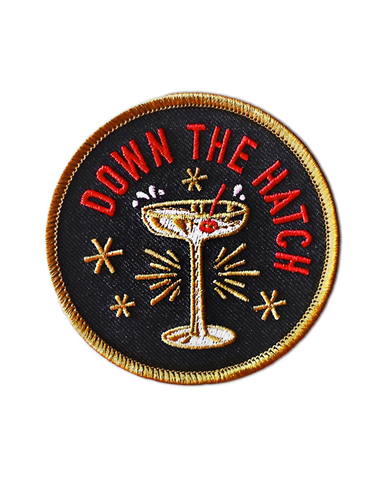 Down The Hatch Cocktail Patch-Hellcats USA-Strange Ways