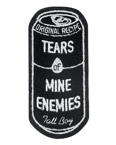 Tears Of Mine Enemies Large Chenille Patch