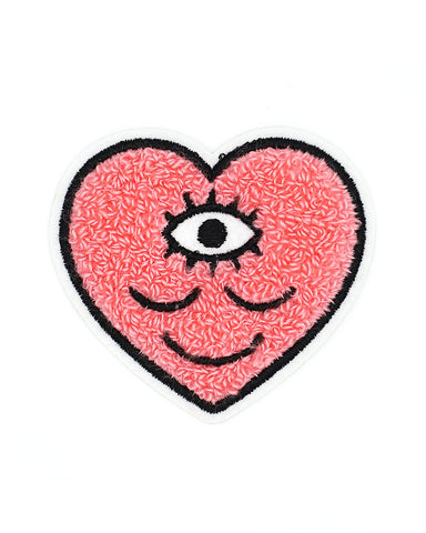 Third Eye Heart Chenille Patch