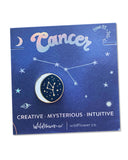 Cancer Zodiac Constellation Pin-Wildflower + Co.-Strange Ways