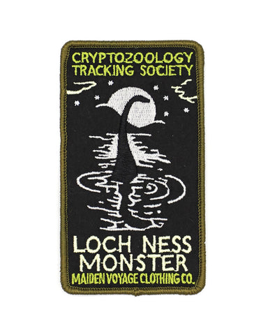 Loch Ness Monster Cryptozoology Patch (Glow-in-the-Dark)