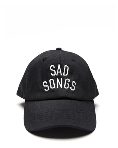 Sad Songs Dad Hat - Black