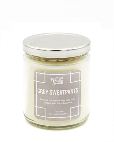 Grey Sweatpants Soy Candle (7.2oz)