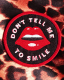 Don't Tell Me To Smile Patch-Hellcats USA-Strange Ways