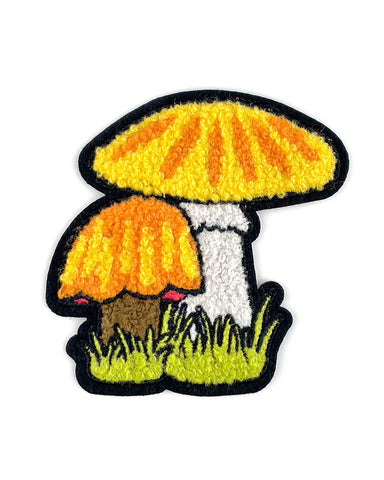 Mushrooms Chenille Patch