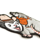 Possum Posse Fuzzy Sticky Patch-LuxCups Creative-Strange Ways