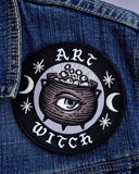Art Witch Large Patch-Cat Coven-Strange Ways