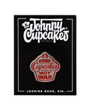 Make Cupcakes Not War Pin-Johnny Cupcakes-Strange Ways