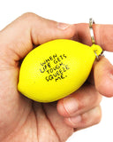 Lemon Squeeze Stress Relief Keychain (Limited Edition)-People I've Loved-Strange Ways