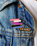 Gender-Fluid Pride Pin-Bianca Designs-Strange Ways