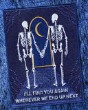 Find You Again Skeletons Patch-Groovy Things Co.-Strange Ways