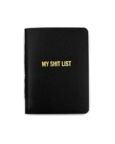 My Shit List Memo Book
