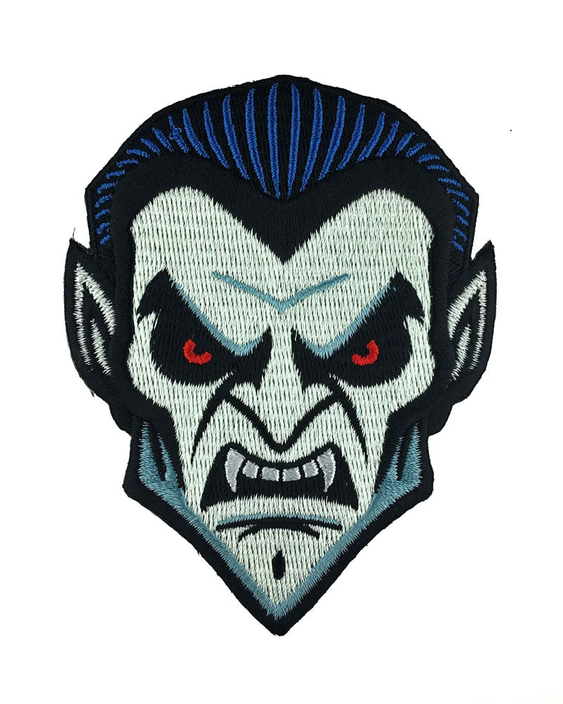 Dracula Monster Head Patch-Monsterologist-Strange Ways