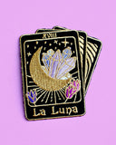La Luna Tarot Card Patch-Glitter Punk-Strange Ways