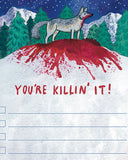 You're Killin' It Notepad-Cactus Club Paper-Strange Ways
