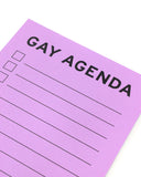 Gay Agenda Notepad-Word For Word Factory-Strange Ways