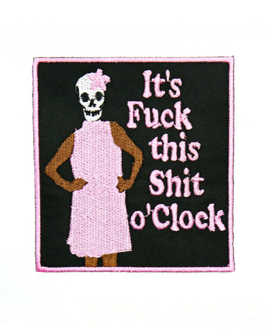 Fuck This Shit Skeleton Patch