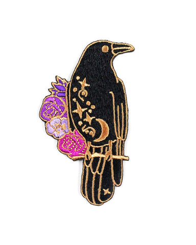 Magical Black Crow Patch