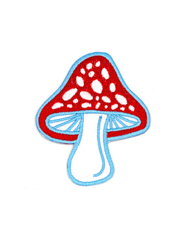Red Capped Mushroom Patch