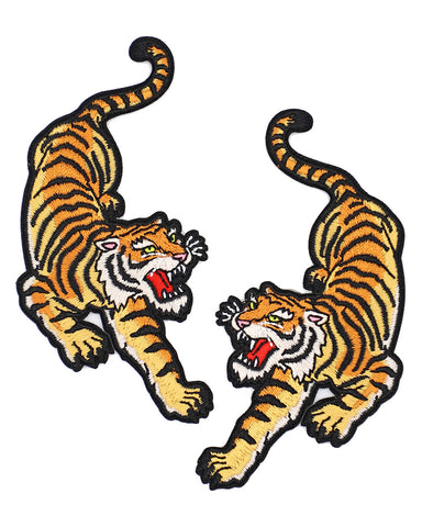 Twin Tigers Patch Set