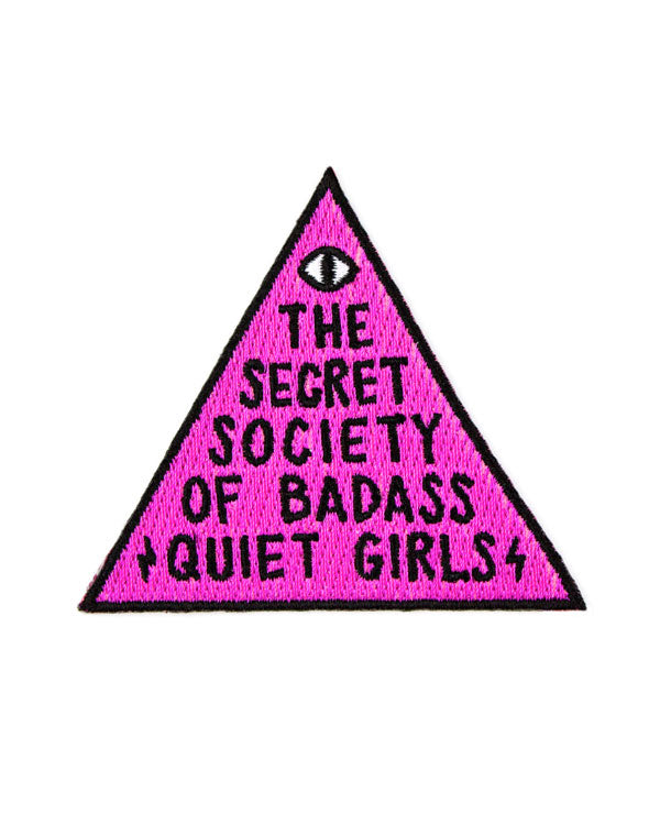 Badass Quiet Girls Patch-Band Of Weirdos-Strange Ways