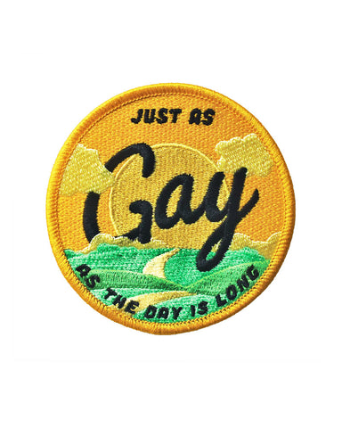 Gay As The Day Is Long Patch