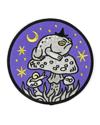 Grumpy Toad Witch Large Patch