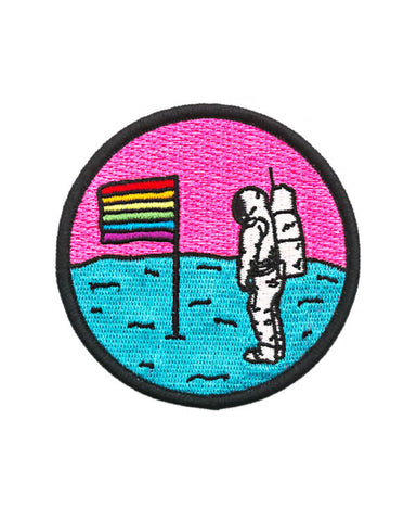 Queer Moon Astronaut Patch