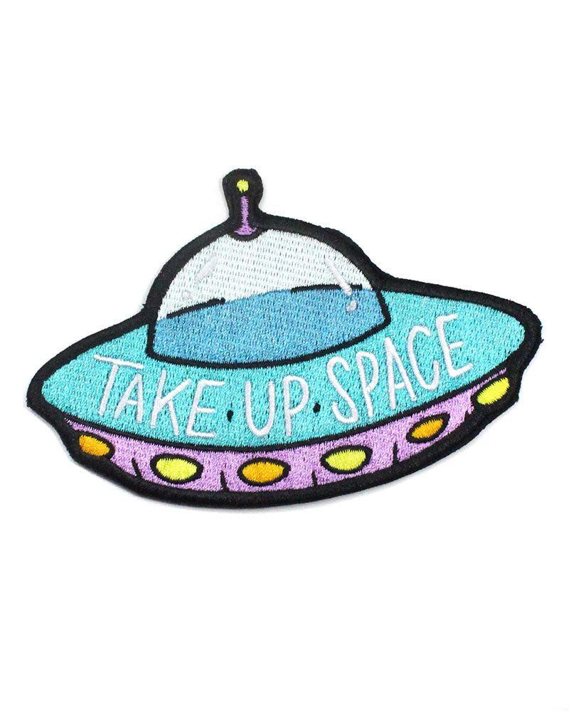 Take Up Space UFO Patch-A Fink & Ink-Strange Ways