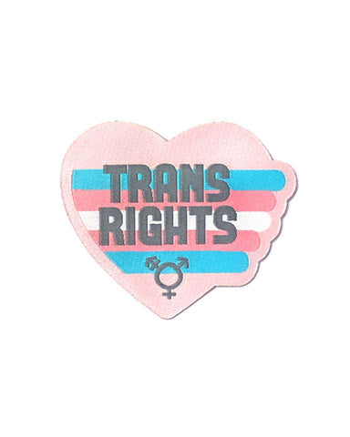 Trans Rights Heart Patch
