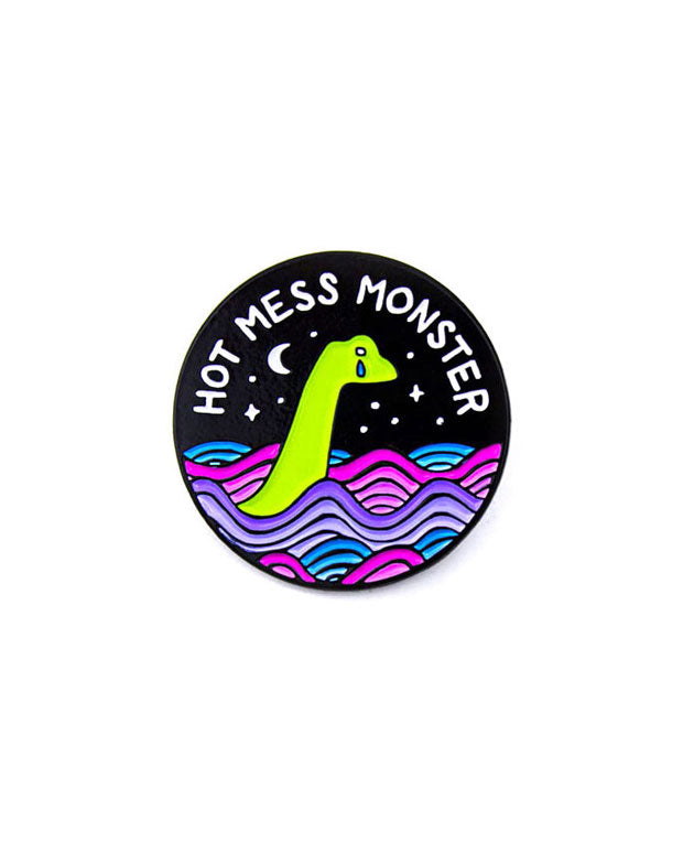 Hot Mess Monster Pin-Band Of Weirdos-Strange Ways