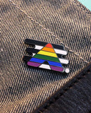 LGBTQ+ Ally Pride Pin-Bianca Designs-Strange Ways