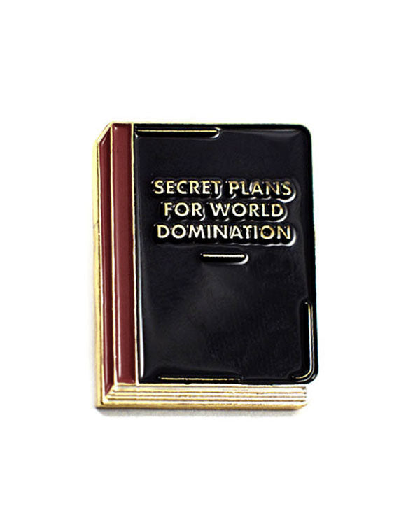 Domination　World　For　Plans　Secret　Pin