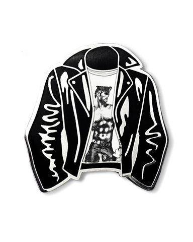 Tom Of Finland Leather Jacket Pin