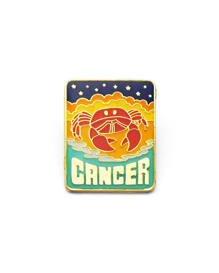 Cancer Zodiac Pin-Lucky Horse Press-Strange Ways