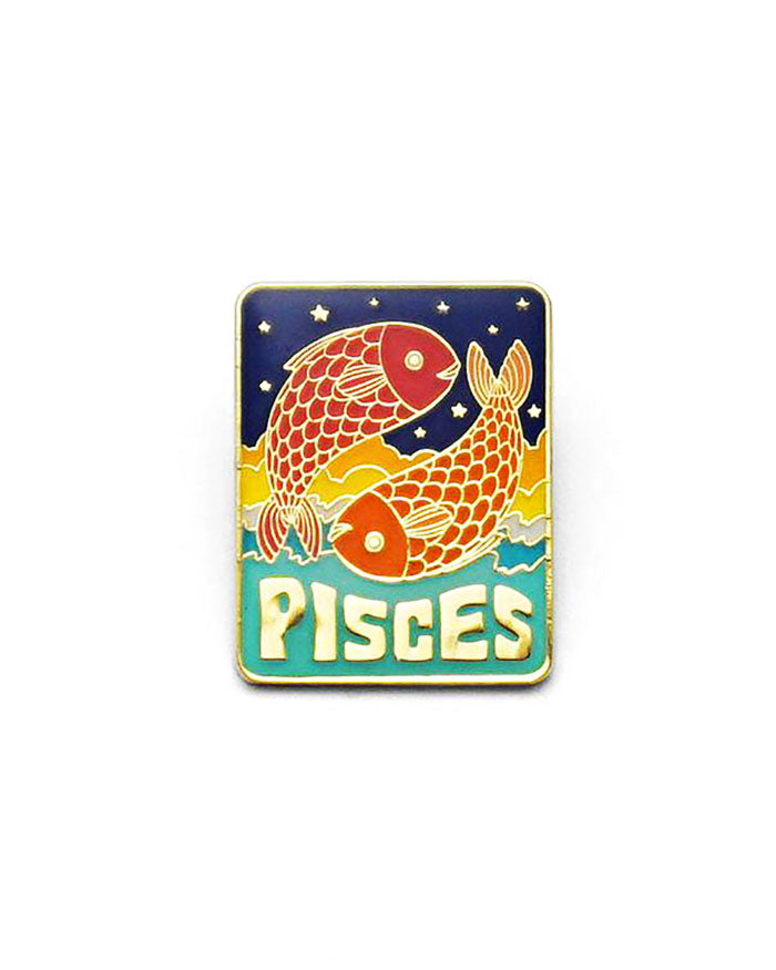 Pisces Zodiac Pin-Lucky Horse Press-Strange Ways