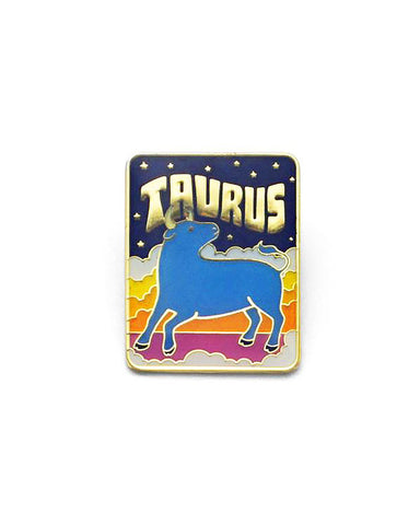 Taurus Zodiac Pin