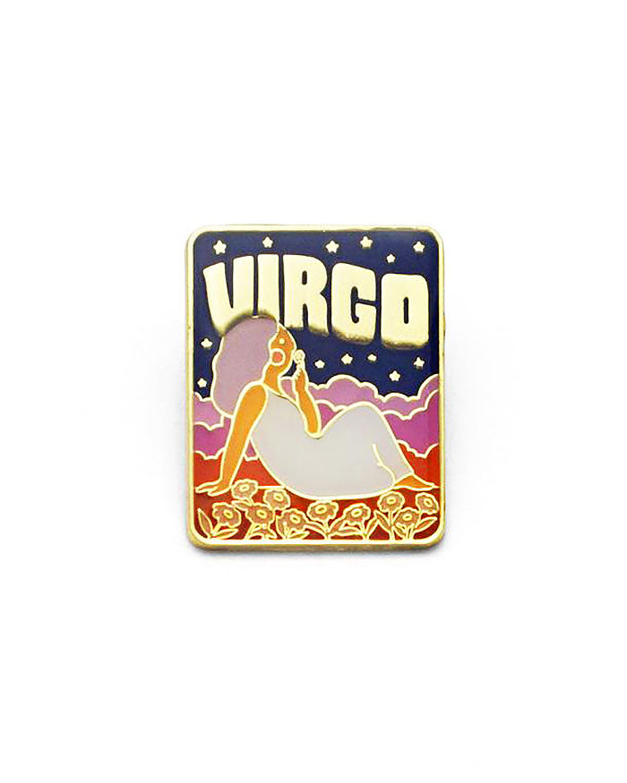 Virgo Zodiac Pin-Lucky Horse Press-Strange Ways