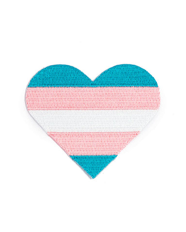 Trans Pride Heart Patch