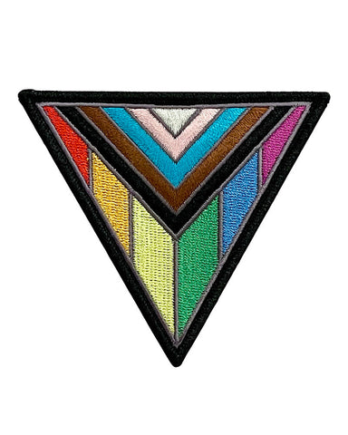 Progress Pride Triangle Patch