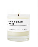 Dried Cedar + Moss Soy Candle (7.75oz)-True Hue-Strange Ways
