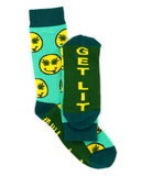 Get Lit Weed Socks-Oooh Yeah!-Strange Ways