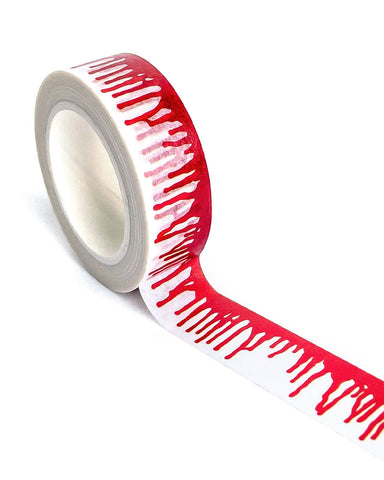 Blood Drip Washi Tape