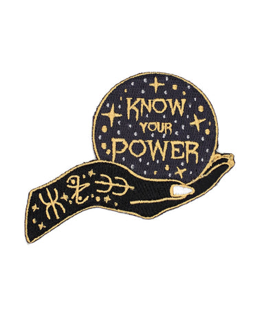 Know Your Power Crystal Ball Patch