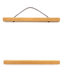 Magnetic Wooden Art Print Hangers - Large-Stay Home Club-Strange Ways