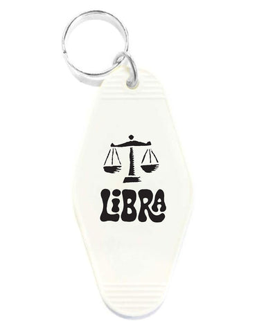 Libra Zodiac Sign Keychain