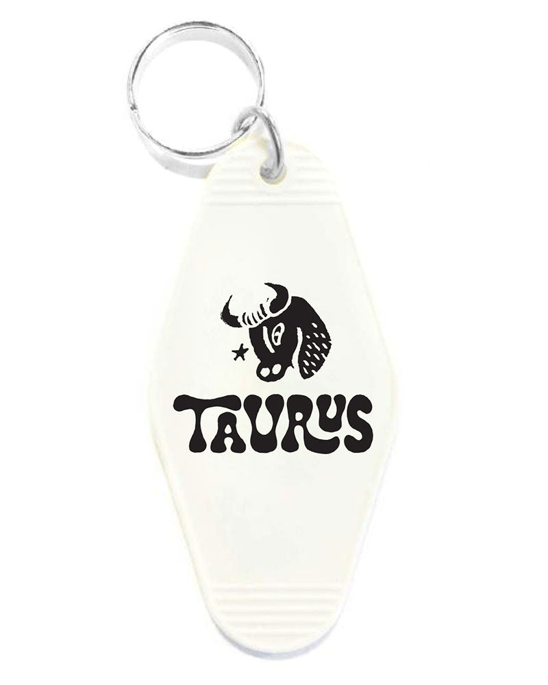 Taurus Zodiac Sign Keychain-Three Potato Four-Strange Ways