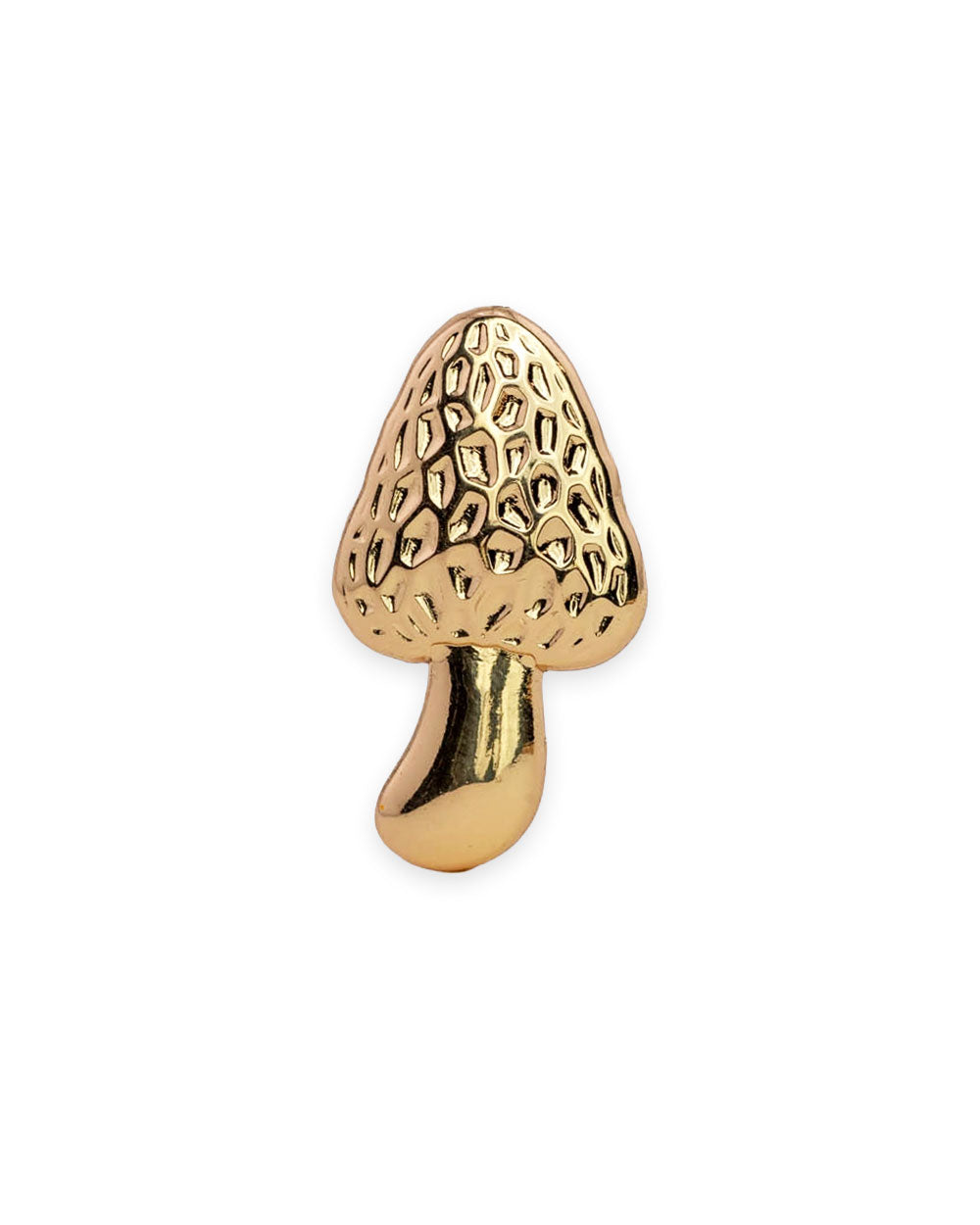 Morel Mushroom Pin-Happily Plants-Strange Ways
