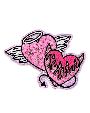 Angel & Devil Hearts Patch